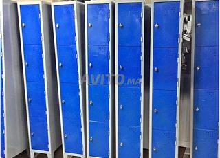 Casier vestiaire métallique 2 portes a fermeture c