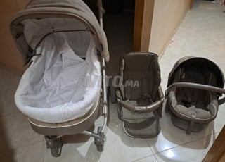 poussette 3 pieces
