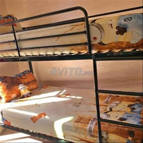 lit blindée avec 1 et 2 place