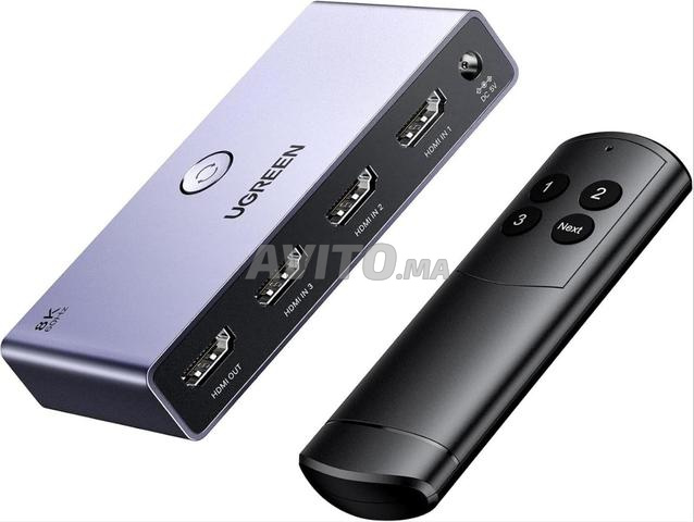UGREEN HDMI 2.1 Switch Ultra HD 8K@60Hz 3 en 1 