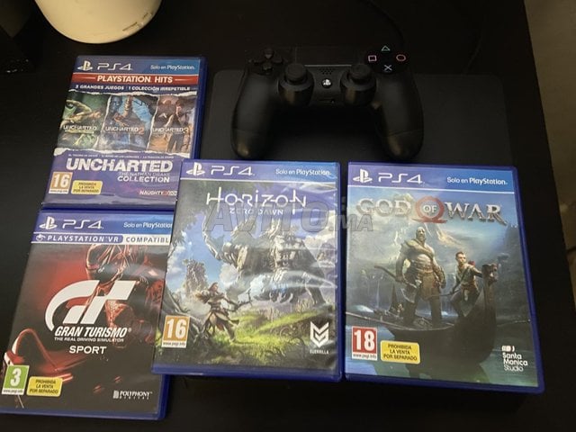 ps4 slim 1TB avec jeux 