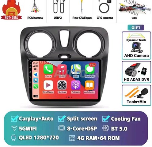 poste rádio Dacia lodgi 4g 32gb 