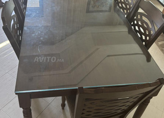 table a manger avec 6 chaises