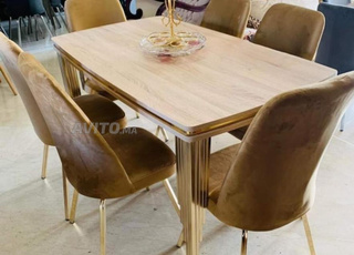 Salle à manger inox très bonne qualité 