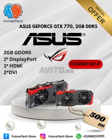 Asus GeForce GTX 770, 2GB DDR5