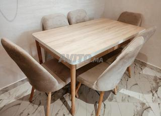 طاولة أكل 6 كراسي