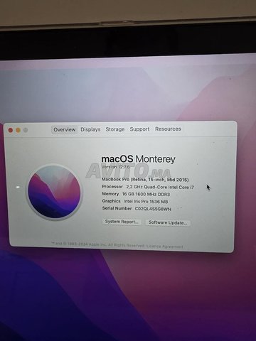 macbook pro 15 inch 2015