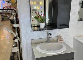 MEUBLE SALLE DE BAINS AVEC MIROIR 