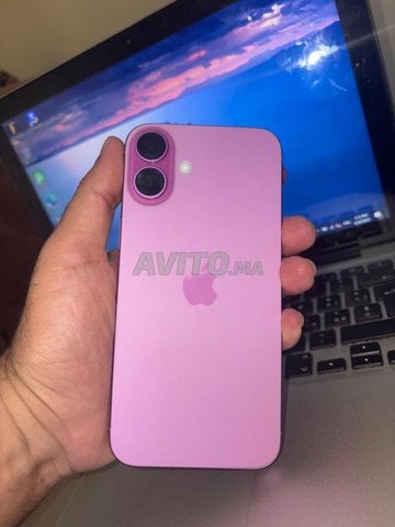 IPHONE 16 PLUS FULBYPAS WIFI SIM MA KHDAMASH 100🔋 