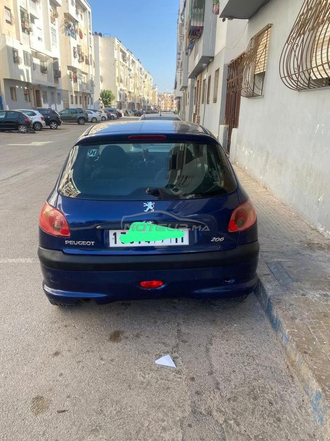 Peugeot 206 Essence Manuelle 2003 à Casablanca