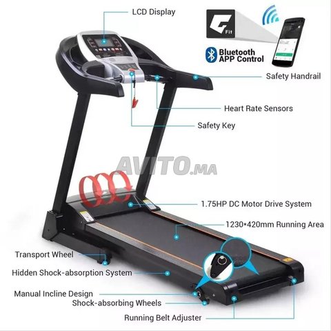 tapis roulant neuf pliable 