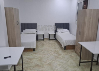 Chambre meublée pour 2 personnes (fille)