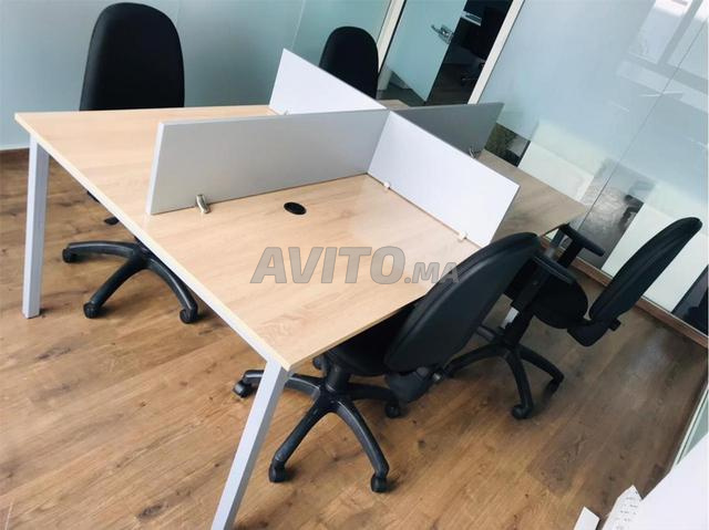 DES  BUREAUX MULTIPOSTÉS SUR MESURE   MOHAMMEDIA