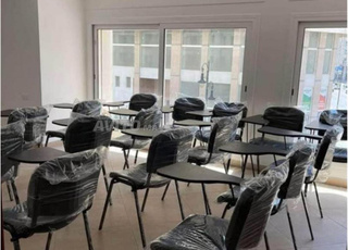 chaise de formation avec écritoire ss  meknès