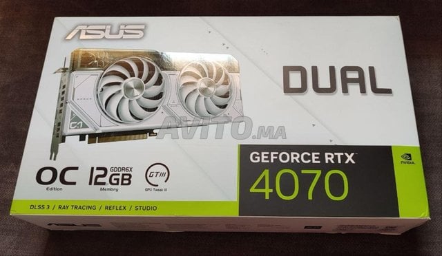 Asus Dual RTX 4070 OC 12Gb White Edition