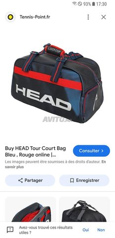 sac sport head tennis 