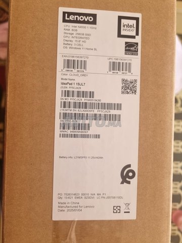 PC LONOVO N4500 avec sacoche 