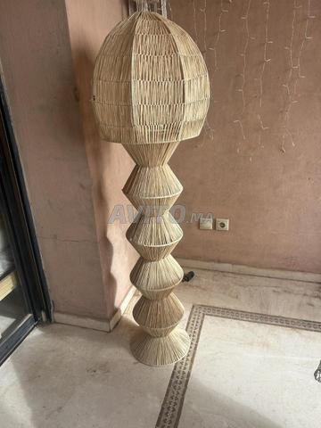 Lampadaire en fibre végétale - 2