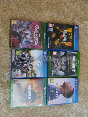 des jeux de videos (PlayStation et xbox)