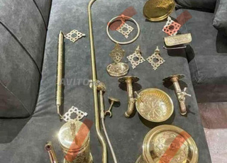 robinet mélangeur lavabo cuivre 