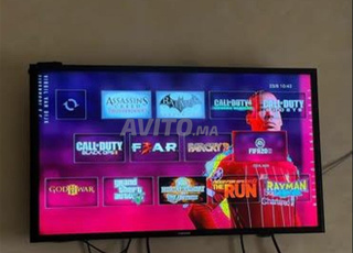 Ps3 cracke avec 15 jeux 400 gb avec une manette