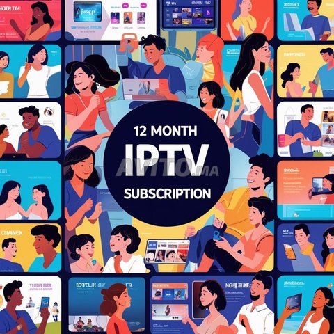 12 month Abonnement IPTV France Sport, Cinéma 