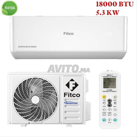 🌬️ Climatiseur Split Inverter Fitco – 18000 BTU  