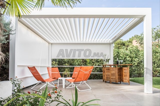 Pergolas bioclimatiques pour terrasse