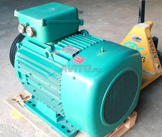 moteur électrique asynchrone triphasé 400v 75kw  - 2