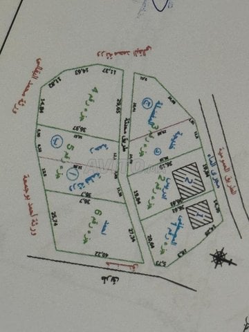 🏡 فرصة استثمارية مميزة – ثلاث قطع أراضٍ للبيع