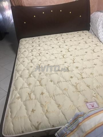 lit 2 places avec matelas medical - 2