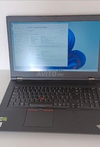 Lenovo Workstation P17 Gen 1 – i7/32Go/ RTX 3000