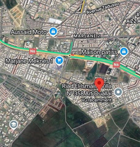 Belle villa à vendre à Meknès 