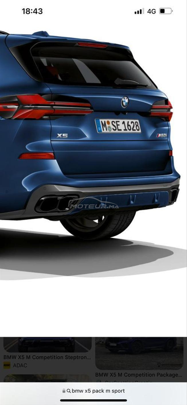 X5 BMW pack M modele 2019 