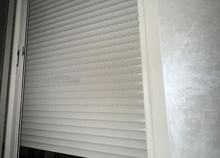 volet aluminium beige