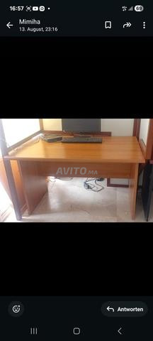 3x tables de bureau & 1x table de reunion - 2