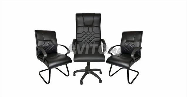 pack des chaises similicuire de l'importation - 2