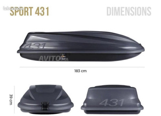 valise coffre de toit 400L 