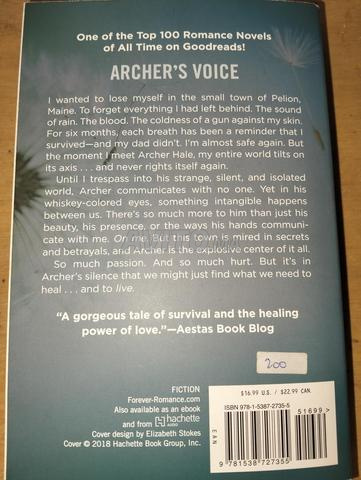 ARCHER'S VOICE by MIA SHERIDAN  - 2