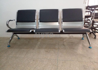  Banquette d'importation chromée