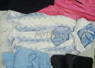 أحدية وملابس مختلفة