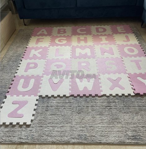 Tapis Puzzle Sunta Alphabet Souple Antibactérien 