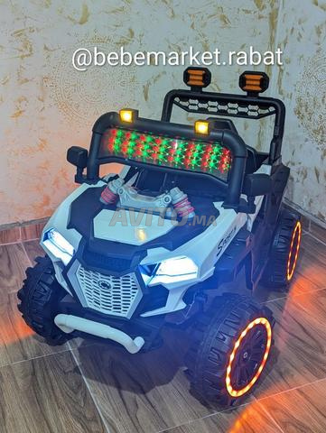 Voiture électrique enfant 2-8 ans LED & musique - 2