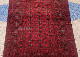 سجادة يدوية Vintage – 185x139 سم – قطعة  تقليدية 