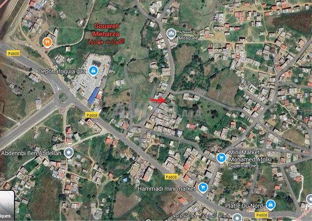  ارض للبيع 60 متربالكوارت محارزة على الطريق   