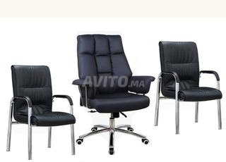 pack des chaises président\visiteur d'importation