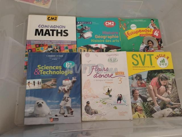 Manuels d'école/ collège/ lycée Cm2- 1ère 