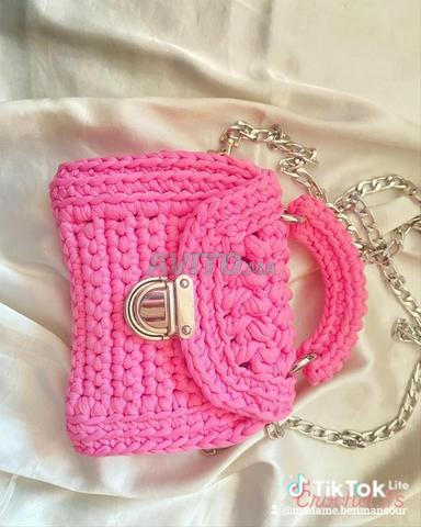 حقائب مصنوعة باليد للحفلات من القيطان  والتوب