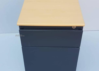 Caisson bas de bureau Steelcase couleur gris