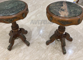 2 table en bois antique 